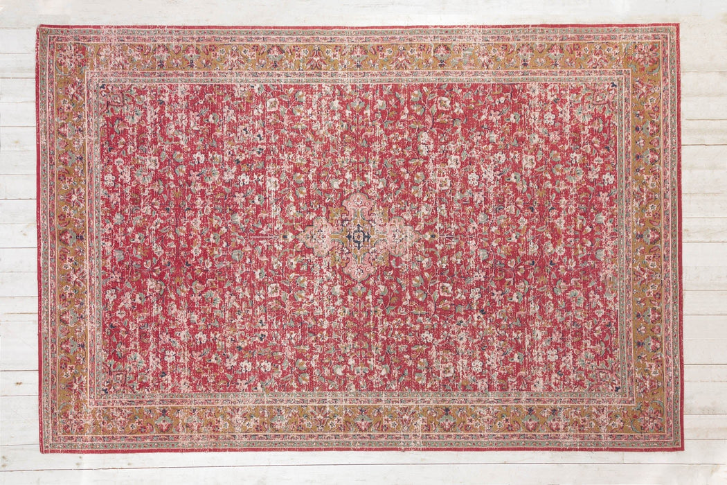 Teppich Medina 350x240cm rot