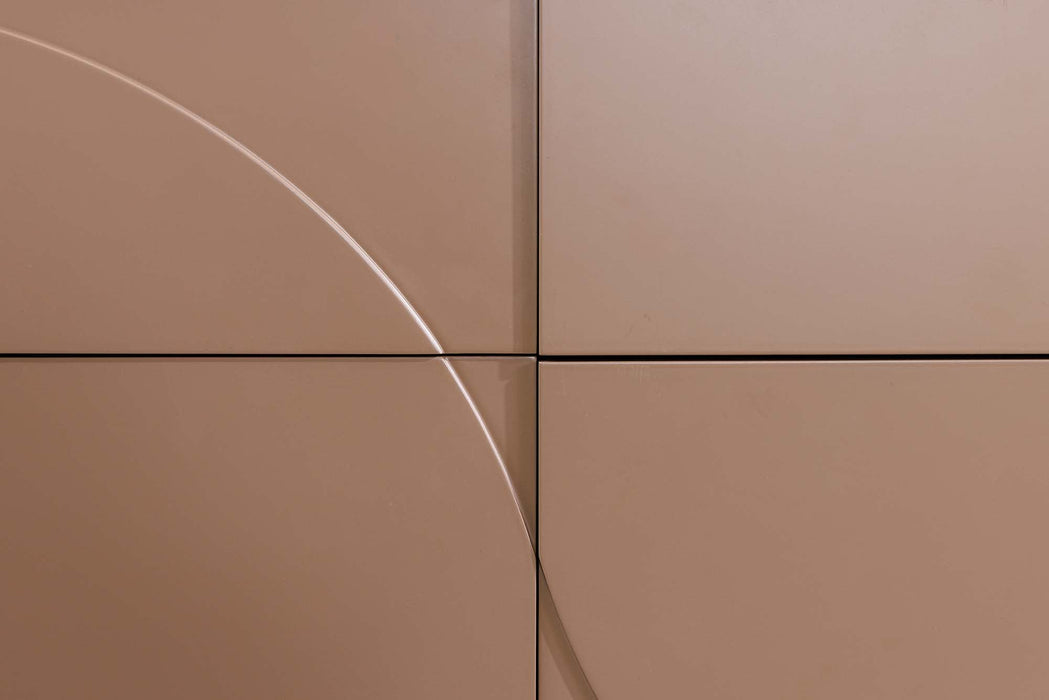 Sideboard Abstry 150cm 3D natur mit Keramikplatte aus Travertinmarmor - Bild 6