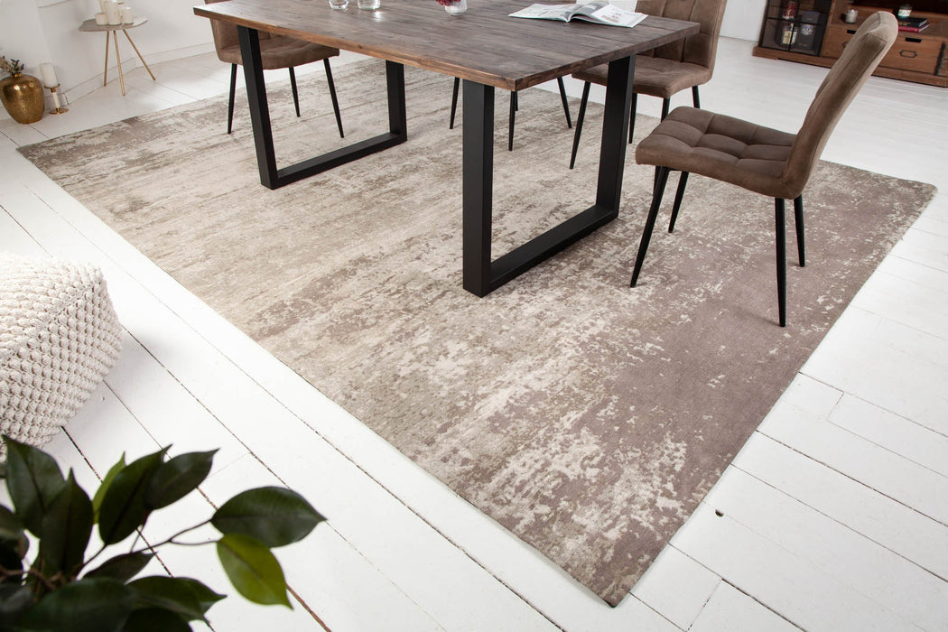 Teppich Contemporary Art 350x240cm beige grau
