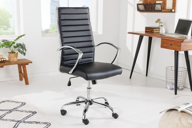 Bürostuhl Wealth 107-117cm schwarz