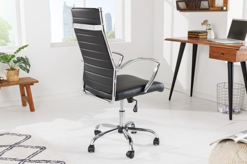 Bürostuhl Wealth 107-117cm schwarz