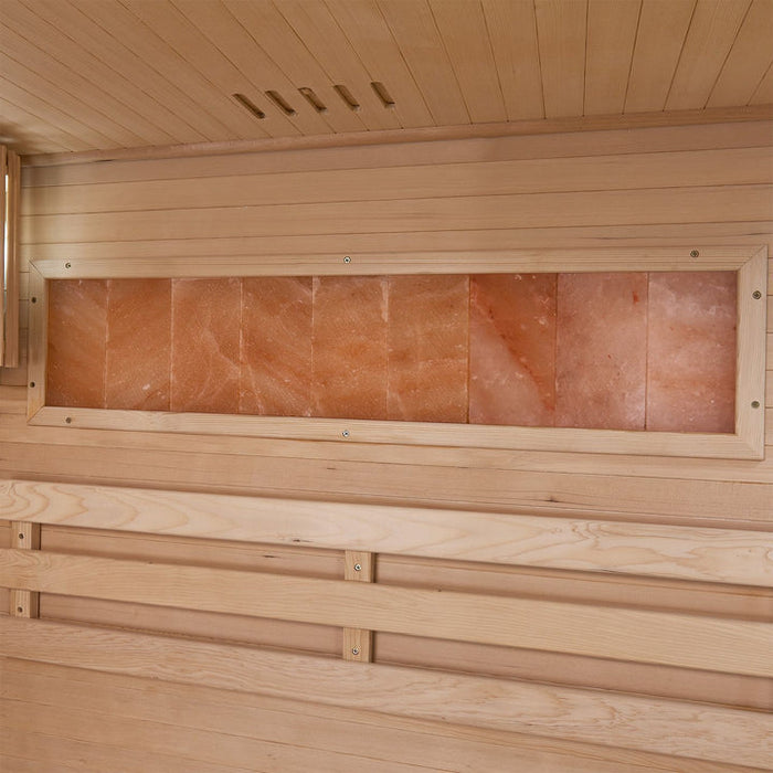 Indoor Sauna MATTERHORN 120 - Salzstein - Für 2 Personen