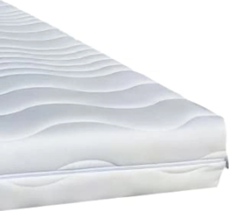 Matratze 180 x 200 cm, 25 cm Hoehe, Visco- und Memory-Schaumstoff, Taschenfederkern, 7 Zonen, H2 und H3 Haertegrad, 2-in-1 Bettmatratze (7)