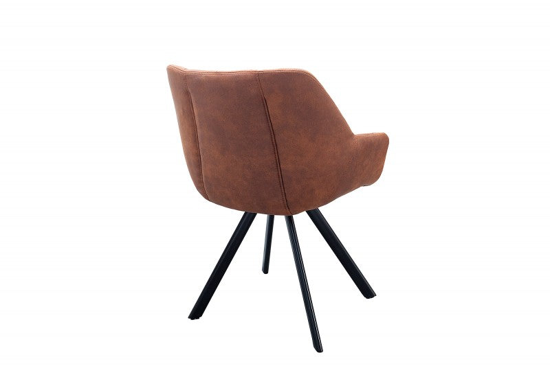 Stuhl Nordic Courturier antik braun