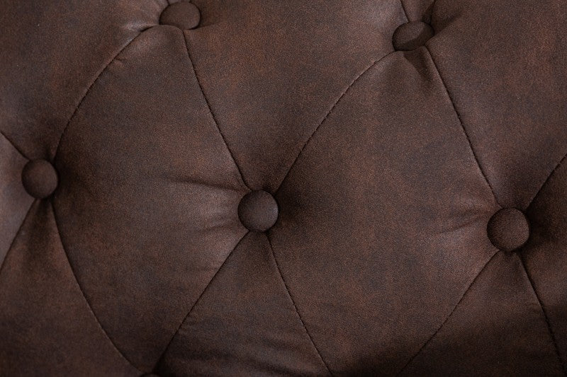 Sessel Chesterfield II vintage braun