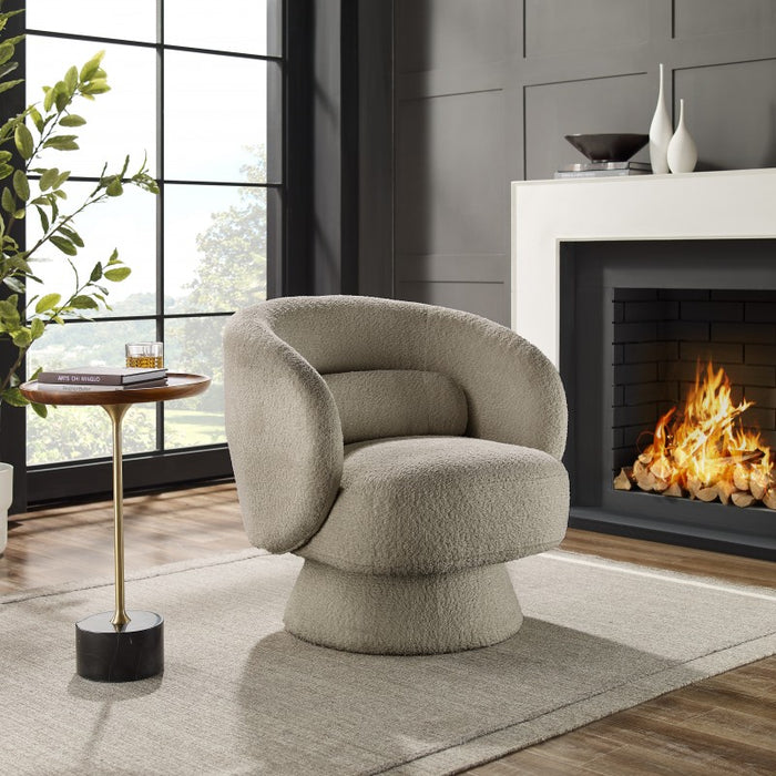 Sessel Samba Teddystoff taupe