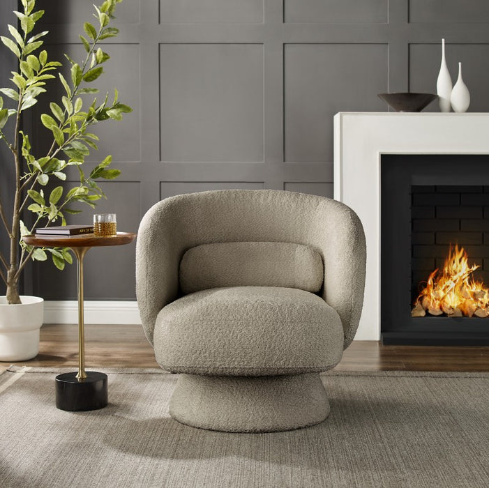 Sessel Samba Teddystoff taupe