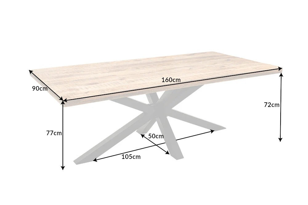 Esstisch Cosmos 160cm Mango