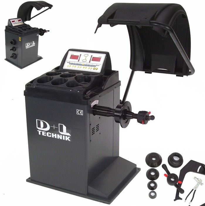 Reifenwuchtmaschine Reifen Felgen Wuchtmaschine bis 24" Auswuchtmaschine