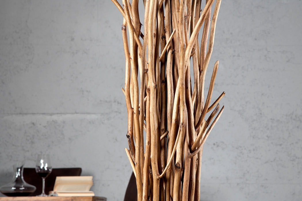 Stehleuchte aus Treibholz Bliss 175cm braun