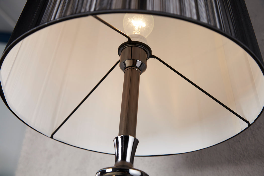 Stehleuchte Diana 160cm schwarz