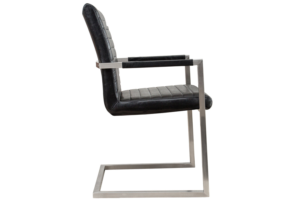 Freischwinger Penthouse Antik Schwarz