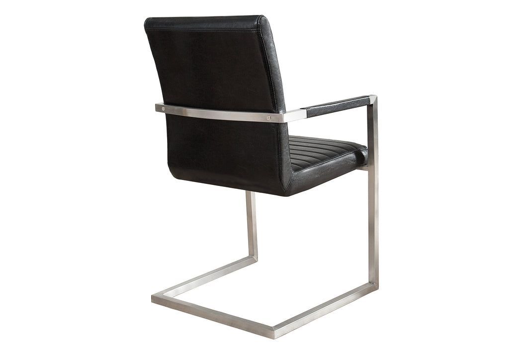 Freischwinger Penthouse Antik Schwarz