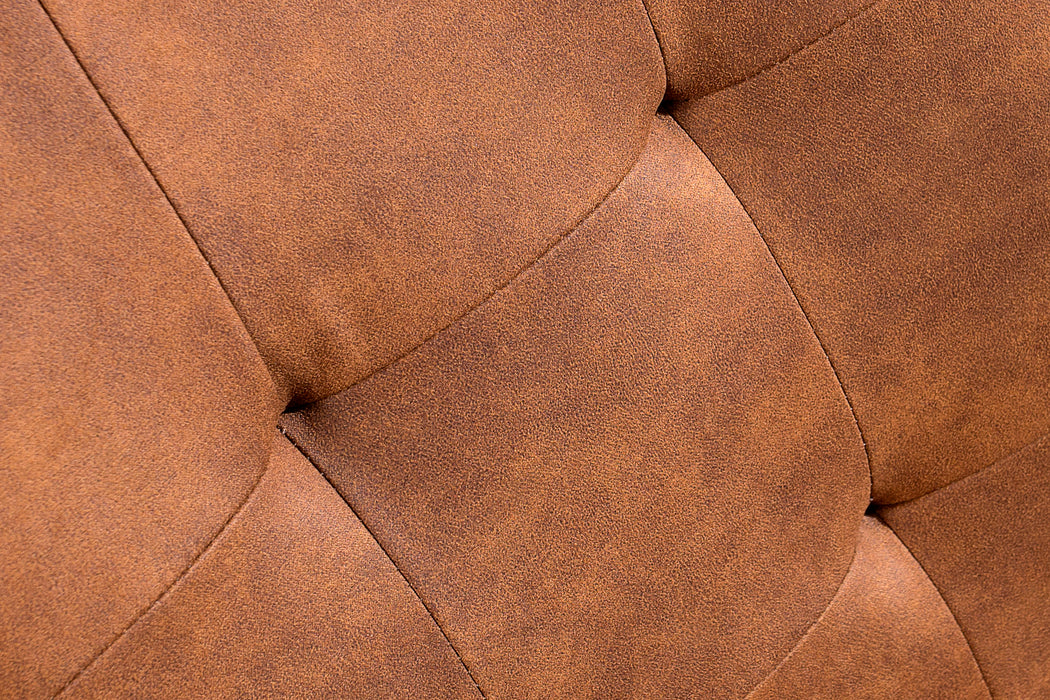 Freischwinger Cambridge Cognac Eisen