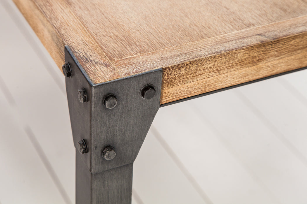 Esstisch Industrial Suite 160cm Akazie Teakgrau