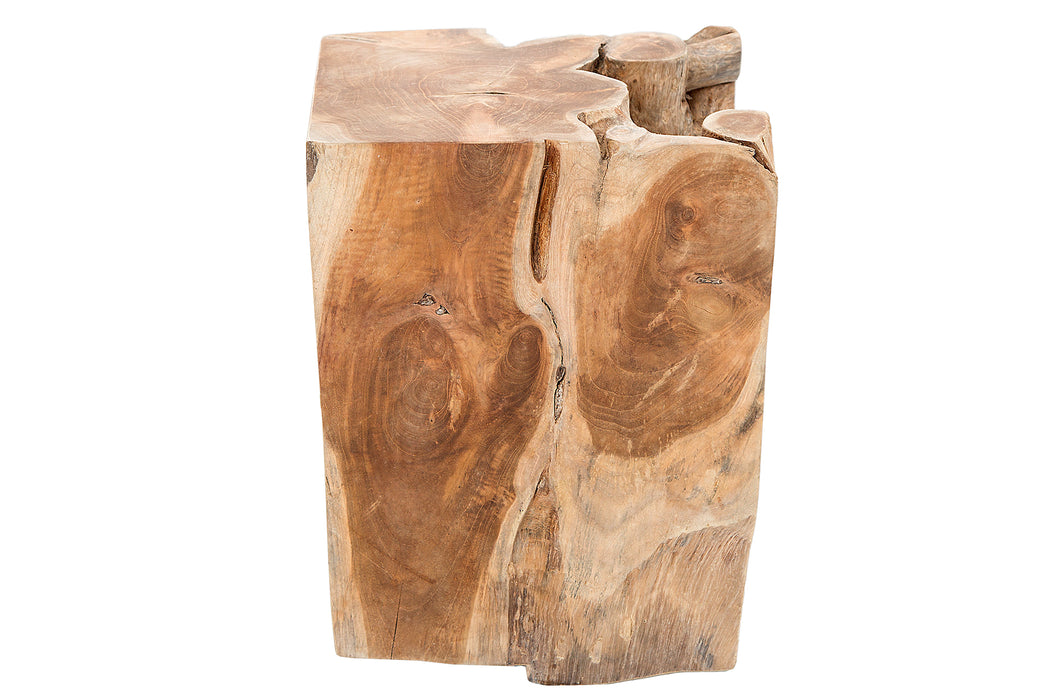 Hocker Timber 40cm aus Teakholz