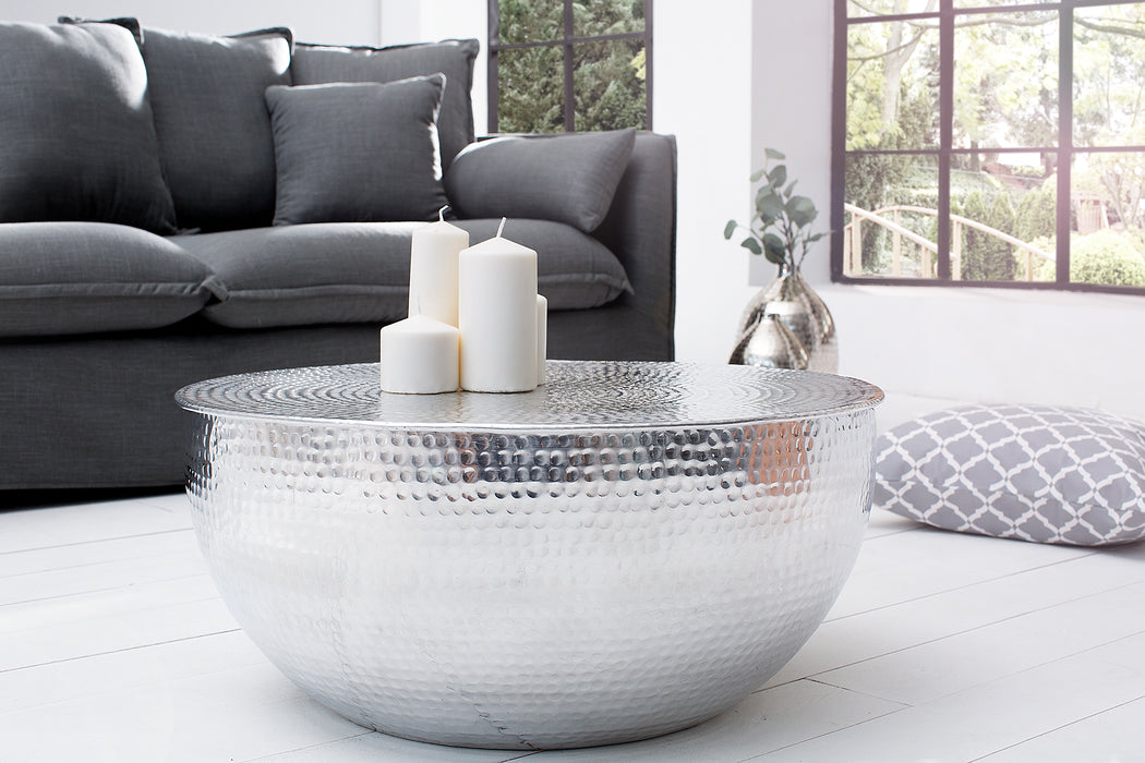 Couchtisch Eastward II 60cm silber