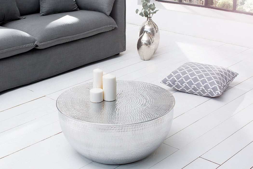 Couchtisch Eastward II 60cm silber