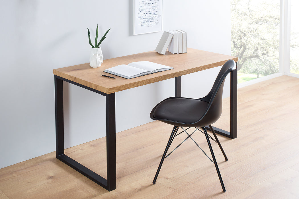 Schreibtisch Maple Desk 120cm schwarz Eiche