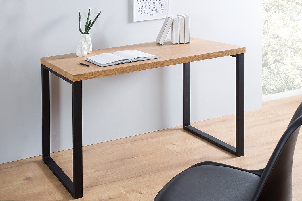 Schreibtisch Maple Desk 120cm schwarz Eiche