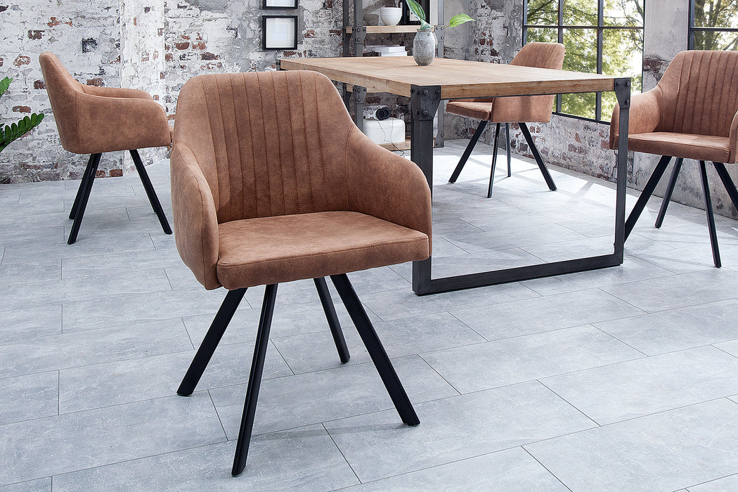 Stuhl Siena vintage braun