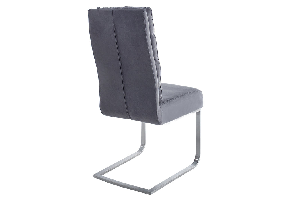 Freischwinger Ease Vintage Grau