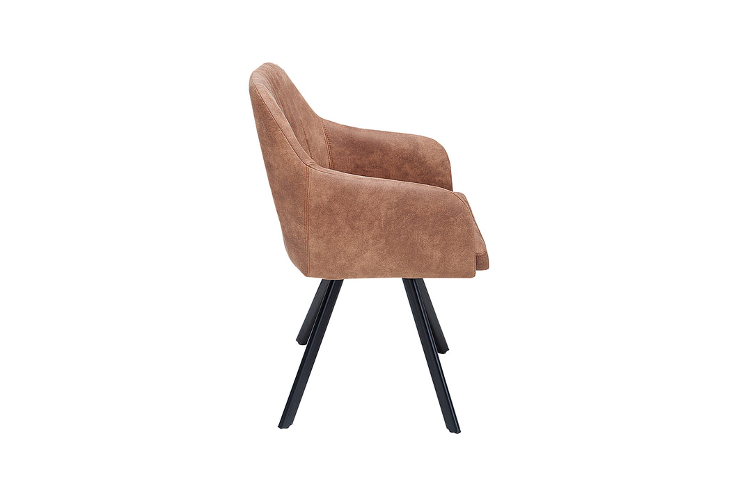 Stuhl Siena vintage braun