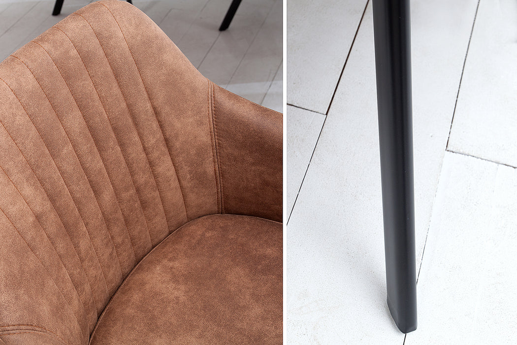 Stuhl Siena vintage braun