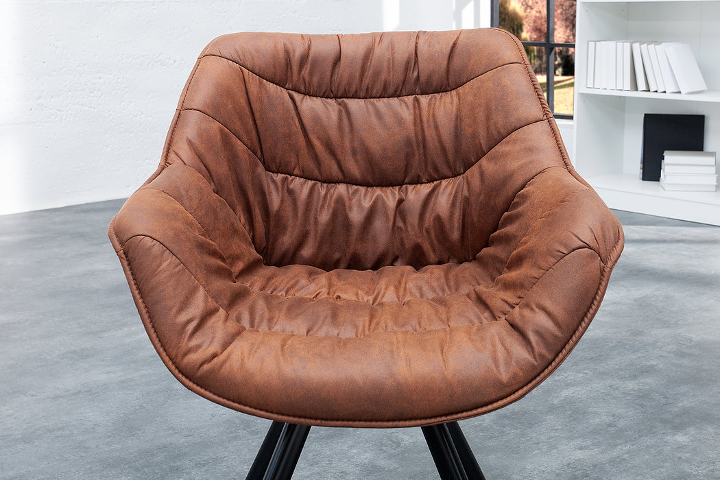 Stuhl The Nordic Comfort antik braun