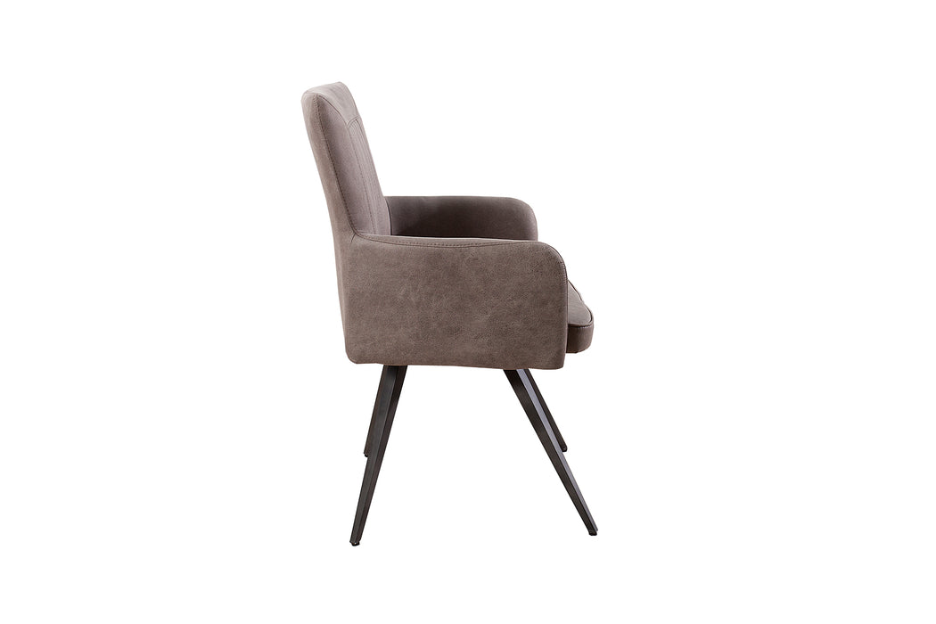 Stuhl Coupe antik grau taupe