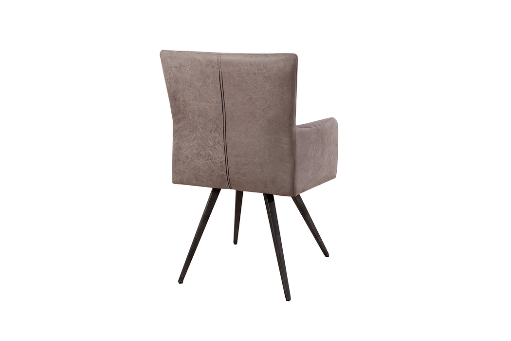 Stuhl Coupe antik grau taupe