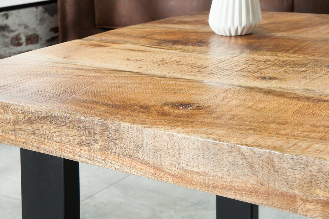 Couchtisch Blacksmith 100cm natur Mango