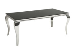 Esstisch Barock 180cm schwarz