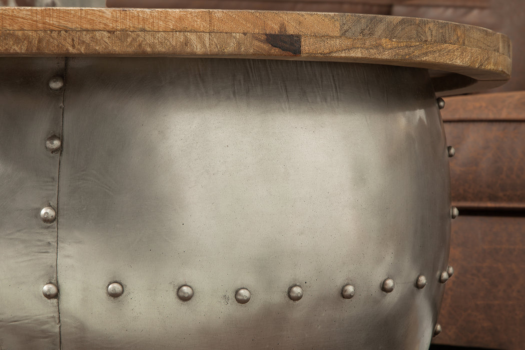 Couchtisch Barrel Stash natur