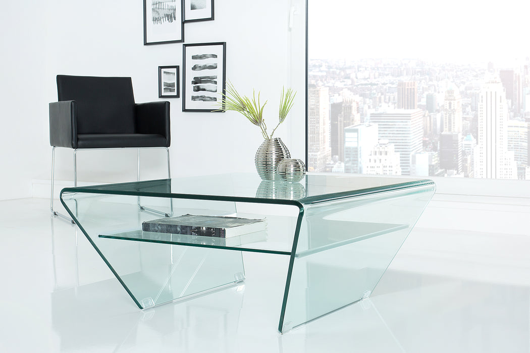 Couchtisch Specter Trapez 70cm m. Ablage