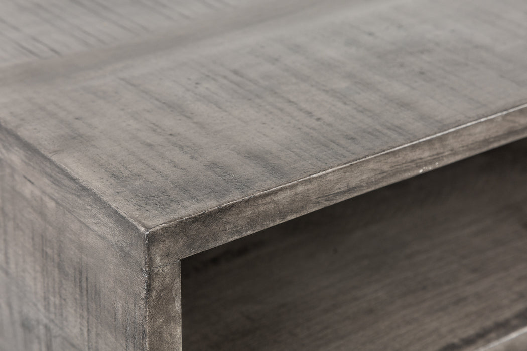 Schreibtisch Val Ferret 100cm grau Mango