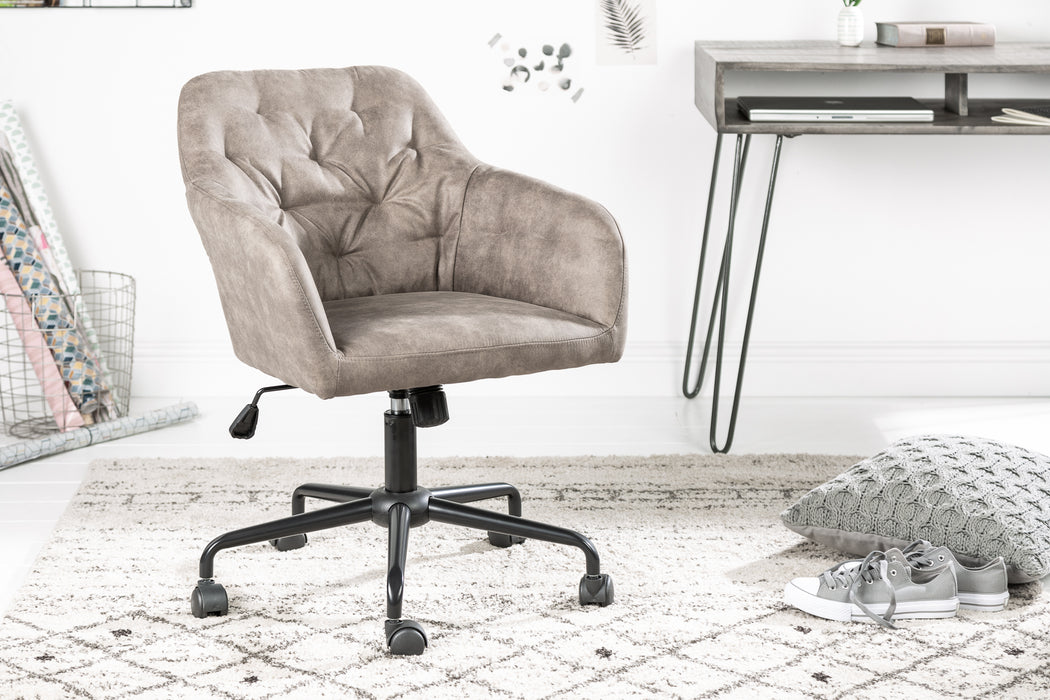 Bürostuhl Nordic Comfort Armlehne taupe