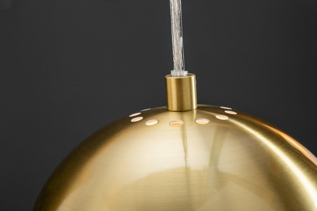 Hängeleuchte Goldball 3er