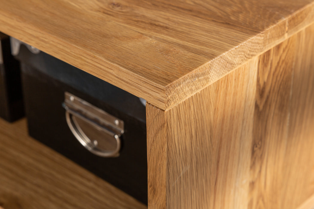 Couchtisch Engadin 110cm Wildeiche