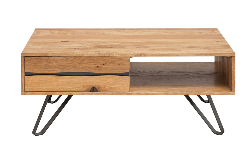 Couchtisch Engadin 110cm Wildeiche