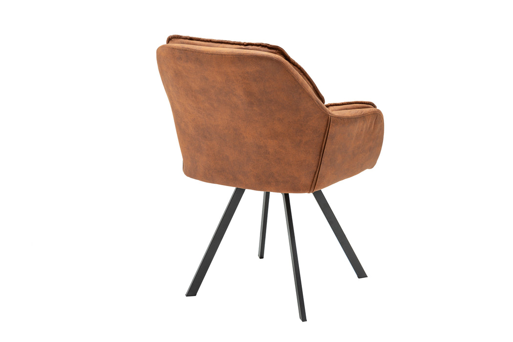 Stuhl Recliner hellbraun Armlehne