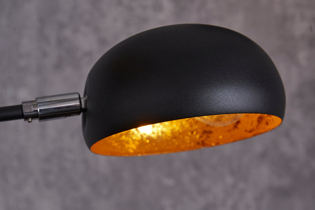 Stehleuchte Stellar schwarz gold