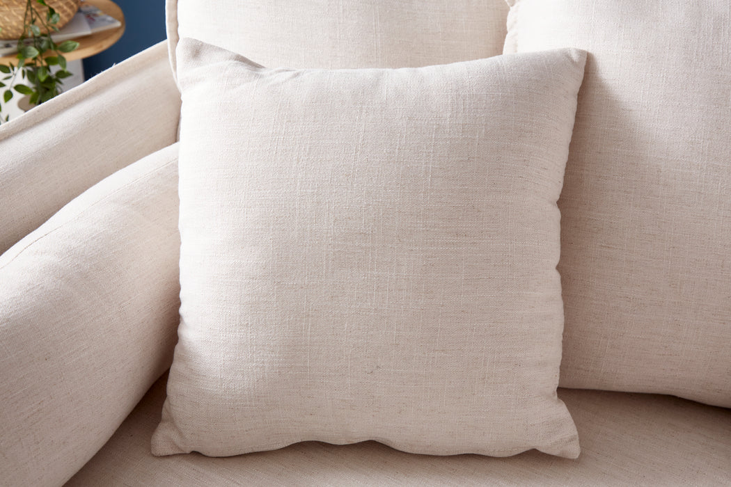 Sofa Clouds 200cm Leinen Natur