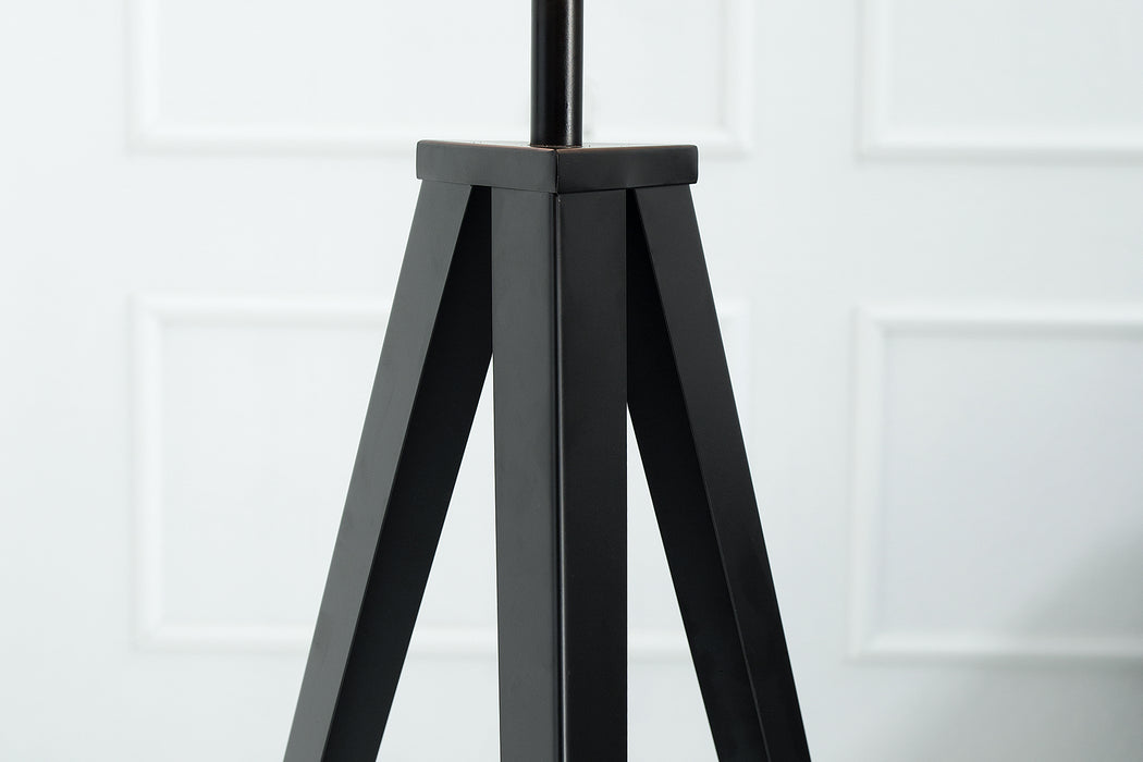 Stehleuchte Triangle schwarz
