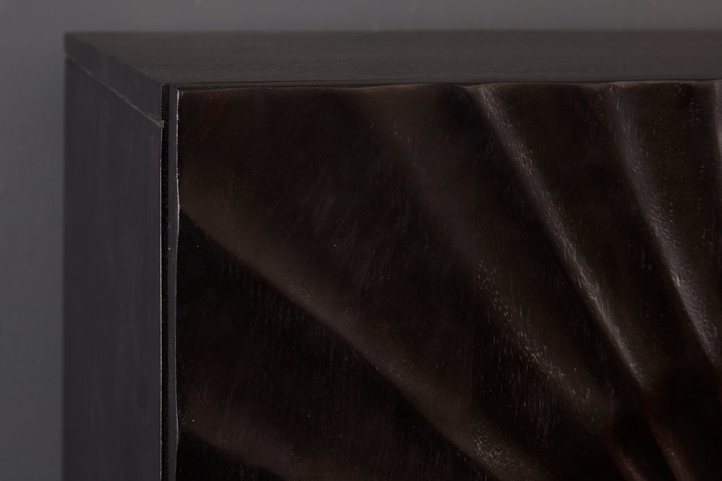 Highboard Fossil 120cm Mango schwarz