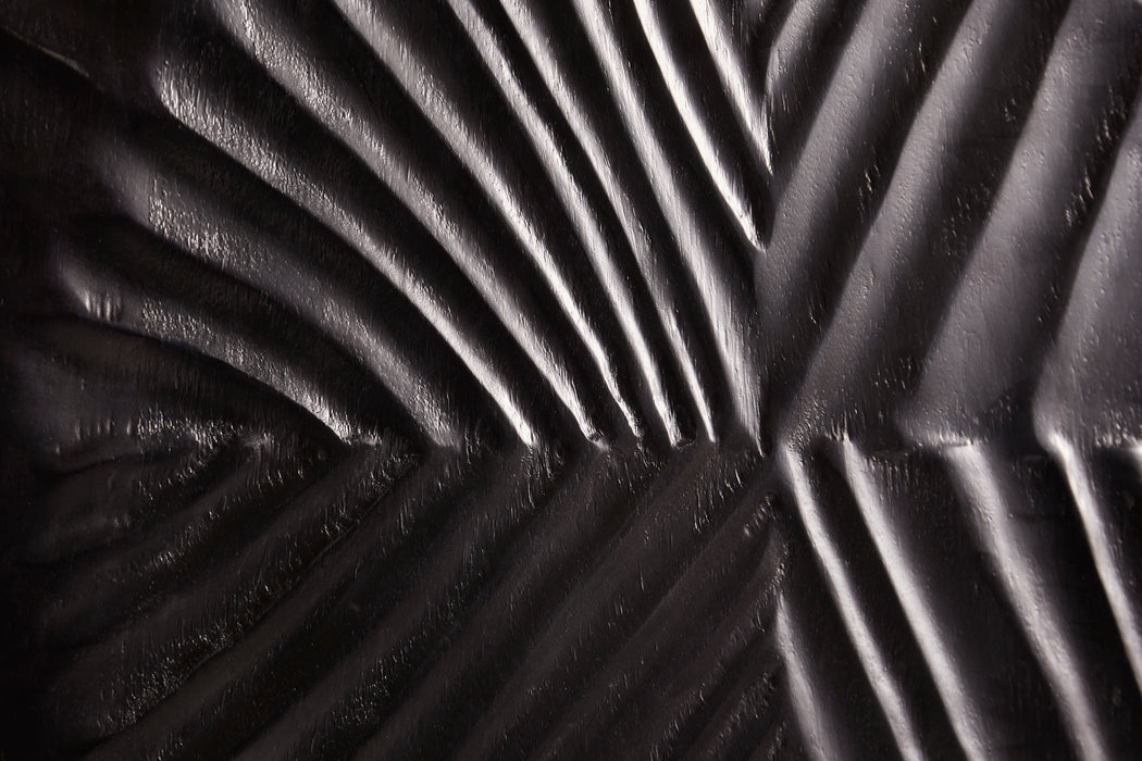 Highboard Fossil 120cm Mango schwarz