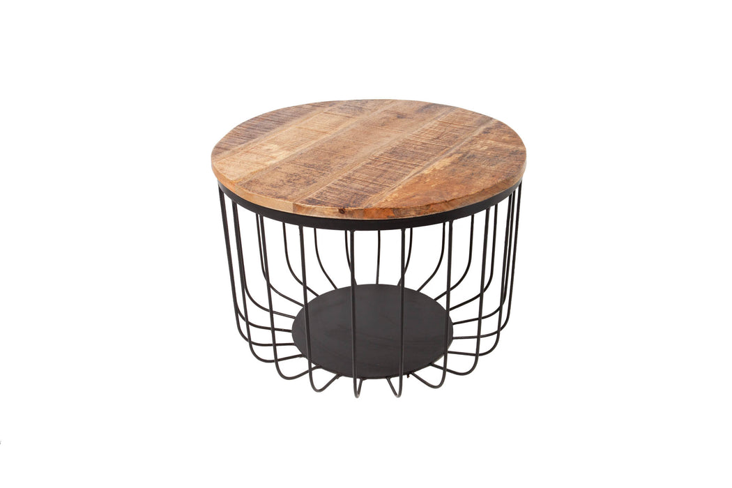 Couchtisch Industrial Suite 56cm Mango natur