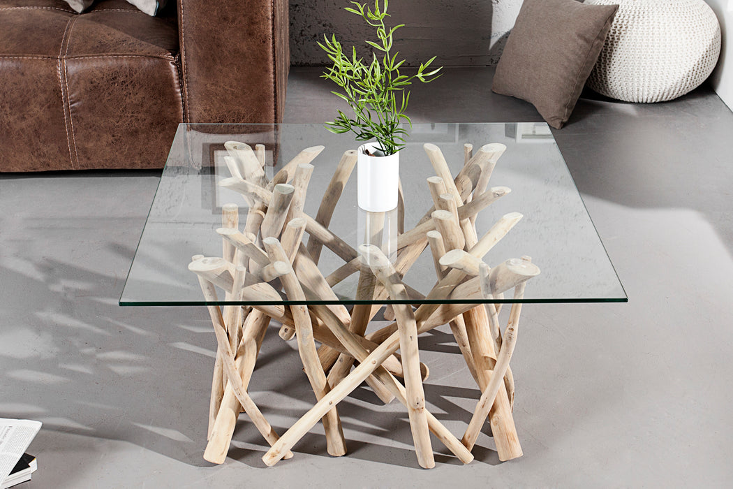Couchtisch Washed Timber 60cm Gestell