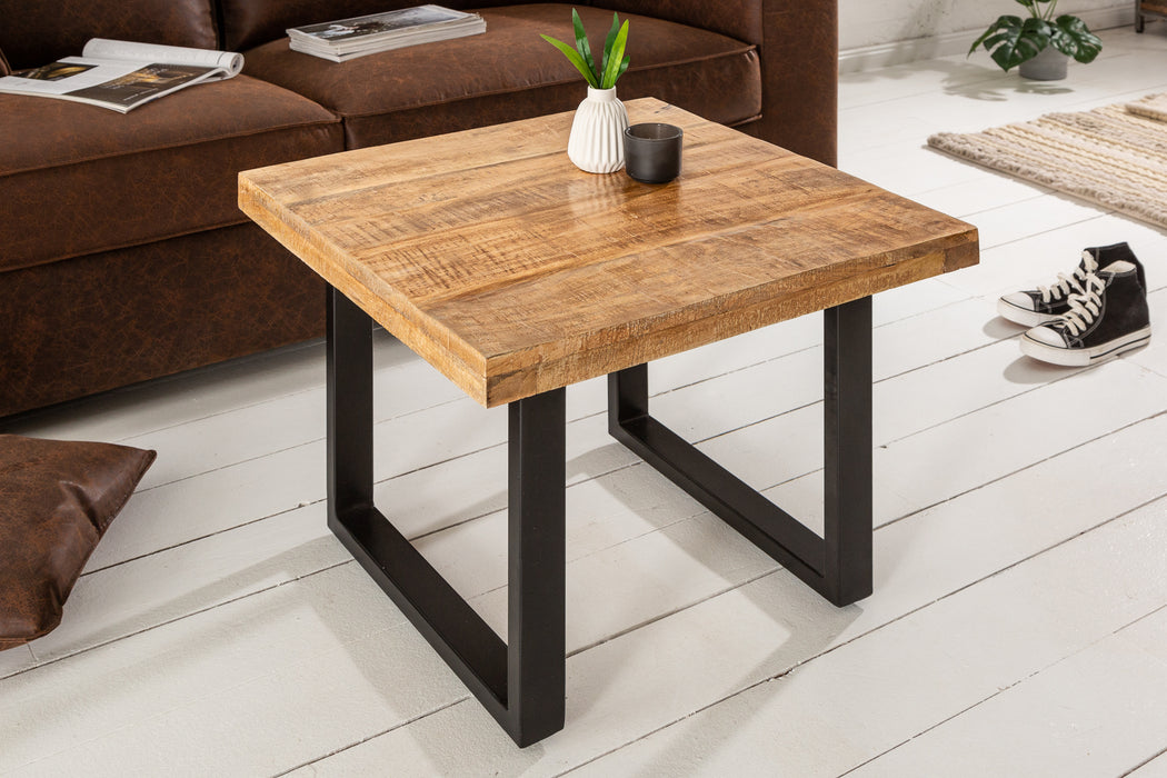 Couchtisch Blacksmith 60cm Mango 45mm