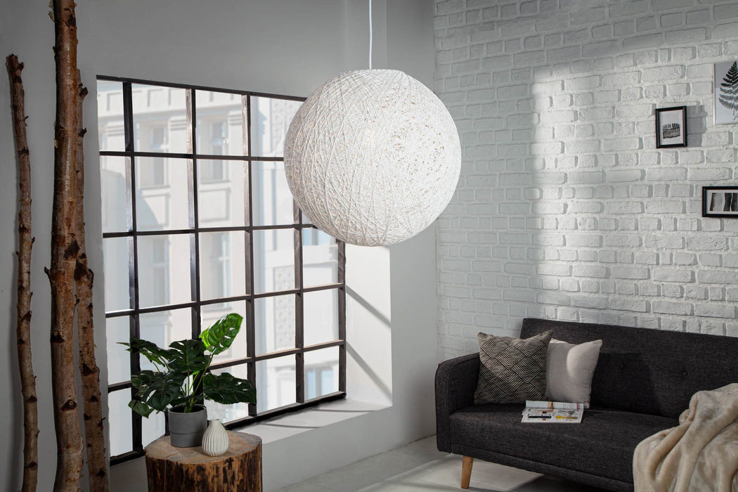 Hängeleuchte Cocon weiss 45cm